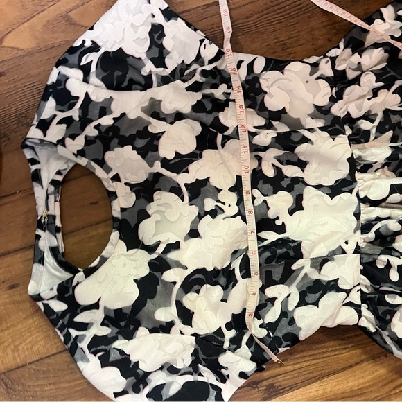 Kate Spade Graphic Floral Lace Dress Take A Walk On The Wild Side 2 G - Picture 7 of 9